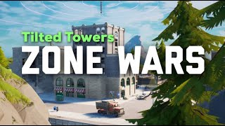 Playing Tilted towers zone wars Gameplay icyyinchiFortnite [upl. by Lamdin]