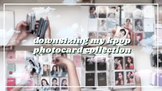 downsizing my kpop photocard collection  chat ⟡ life updates plans for my channel and collection [upl. by Eiramrebma]