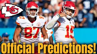 FULL Kansas City Chiefs 2024 Schedule Preview 170 PREDICTIONS amp More [upl. by Glory]