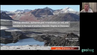 Jeffrey Hedenquist  Lithocap alteration epithermal gold mineralization and porphyry deposits [upl. by Ordnas753]