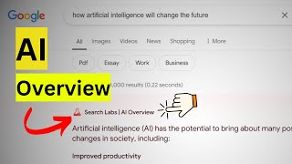 How to Enable Googles Ai Search labs Features [upl. by Constancy]