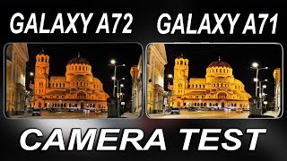 Samsung Galaxy A72 vs Samsung Galaxy A71 Camera Test Comparison [upl. by Gitel]