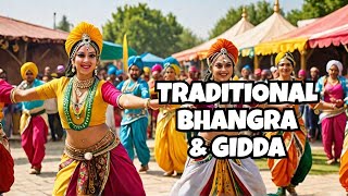 BEST Punjabi Folk Dance  Traditional Bhangra amp Gidda Performance 2024 [upl. by Zak298]