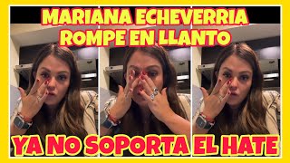 MARIANA ECHEVERRIA YA NO AGUANTA Y ARREMETE CONTRA EL PROGRAMA quotHOYquot 😭 [upl. by Alaham]