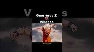 Los guerreros Z Vs Villanos cartoon goku dragonball caricaturas dragonballz [upl. by Good663]