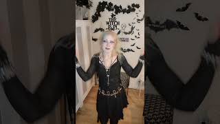 My outfit from last Sunday Bought the dress Killstar from Grothica in Gothenburg Sweden goth [upl. by Ellyn]