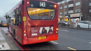 Fast driver143 to archway From Brent cross shopping centre to Hendon central stn DE1149 LK10BZS [upl. by Merrel]