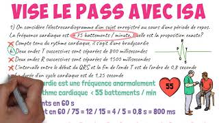 320 Annale Corrigée PASS Electrocardiogramme ECG PACES médecine LAS [upl. by Eidnac]