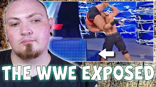 DANNY REACTS TO 10 FAKEST Moments That EXPOSED WWE [upl. by Arehsat]