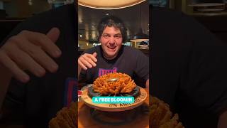 FREE Bloomin Onion at Outback Steakhouse [upl. by Stoll]