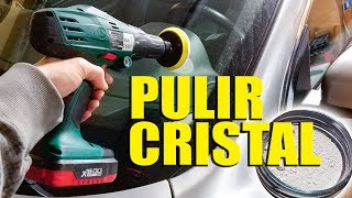 Como Quitar Arañazos del Cristal  Ventanas Reloj Gafas Pulir Parabrisas del Coche [upl. by Eirolav]