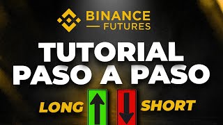 BINANCE FUTUROS 🥇 Tutorial Español PASO a PASO para PRINCIPIANTES ✅ [upl. by Shana323]