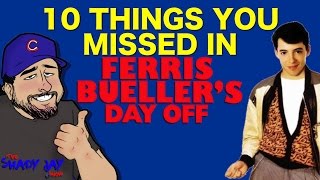 10 Things You Missed In Ferris Buellers Day Off  Top 5 Friday [upl. by Almallah663]