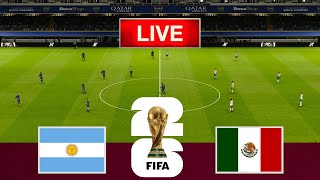 ARGENTINA vs MEXICO  FIFA WORLD CUP QUALIFIERS 2026 [upl. by Kaylee]