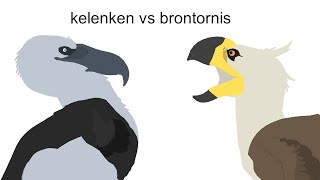 Kelenken vs Brontornis [upl. by Hicks571]