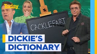 Dickie shares wacky word of the day on Dickie’s dictionary  Today Show Australia [upl. by Simmonds]