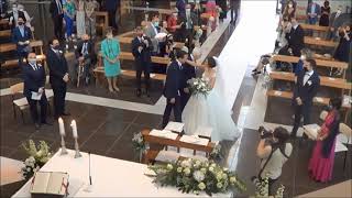 Matrimonio Silvia amp Paolo  canto dingresso della sposa Voi siete di Dio [upl. by Silisav982]