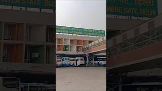 Kashmere Gate Bus Stand Delhi  ISBT Delhi delhi [upl. by Lumpkin]