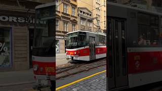 Prague City Tram Hilarious and Unbelievable Horn Sound SHORT shorts trending viral viralvideo [upl. by Summers674]