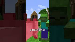 ¿CIELO O INFIERNO PARA EL PERRO UNA TRISTE HISTORIA DE MINECRAFT 🔗 shorts [upl. by Sonnie]