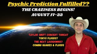 CRAZINESS Begins  August 1722 ⚠️ Psychic Prediction Fulfilled  Teatime Live 🫖 [upl. by Ydnec]