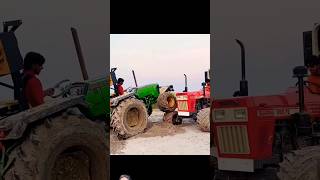 jon deere 5050d vs swaraj 855 ke sath masti 😜 Nishu deshwal  automobile farmer jondeere shorts [upl. by Sherwynd63]