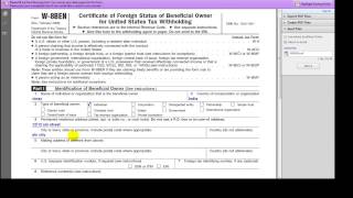 How to fill W8BEN form [upl. by Ky]