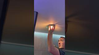 Making a stretch ceiling in the bathroom diy ceiling interiordesign [upl. by Denise796]