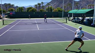 Iga Swiatek amp Bethanie Mattek Sands  IW Court Level Practice [upl. by Platt565]