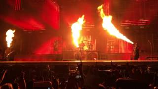 Die Besten Feuereffekte von Rammstein Live in Vienna 2016 Best Fire amp Pyro effect from the Show [upl. by Atneciv]