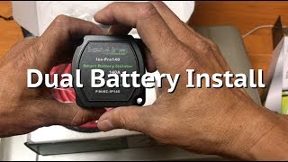 Dual Battery Isolator Install Step by step [upl. by Aicirtal]