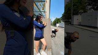 Money Heist vs Police 112 moneyheist parkour police escape shorts hctofficial [upl. by Korfonta]