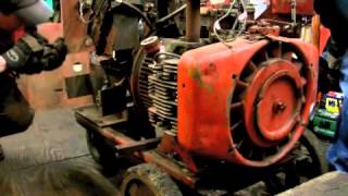 Disassembling the Lincoln Welder Generator Part 1 [upl. by Burty767]