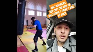 BIVOL VS BETERBIEV TRAINING WHO WINSbivolbeterbievboxing bivol beterbievbenavidezcaneloalvarez [upl. by Nabal]