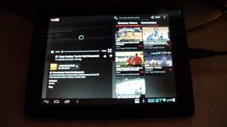 Android Tablet am 40 Zoll TV mit HDMI [upl. by Moody35]