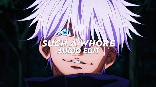 Such a Whore  JVLA tiktok song Speed up  edit audio [upl. by Golding368]