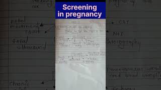 Screening of high risk pregnancywhat is the screening of high risk pregnancy [upl. by Coraline]