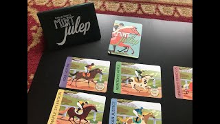 Mint Julep horse racing card game by Button Shy Games [upl. by Skyler]