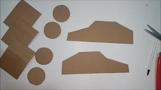 DIY Cardboard Toy Car [upl. by Ayal]