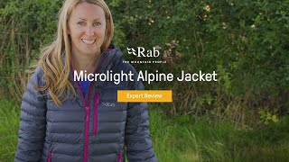 Rab Microlight Alpine ECO Jacket Expert Review  Women’s 2021 [upl. by Tatiana]