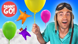 The Balloon Pop Dance Game 🎈💥  Brain Break  Danny Go Songs for Kids [upl. by Delmar]