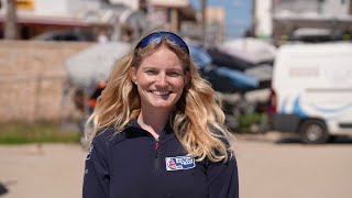 British Sailing Team at the Princess Sofia Regatta Matilda Nicholls ILCA 6 [upl. by Hay]