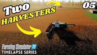 My Biggest Sorghum Harvest EVER  Back Roads County  Farming Simulator 22  PS5 Timelapse [upl. by Peregrine]