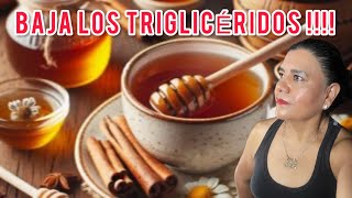 ‼️INFUSIÓN POTENTE PARA BAJAR TRIGLICÉRIDOSCOLESTEROLAZÚCAR EN SANGRE‼️ [upl. by Nediarb830]