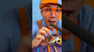 SHHH Its Blippis SPOON ASMR Challenge blippi shorts [upl. by Carie]