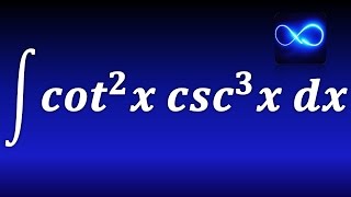 193 Integral de cotangente cuadrada por cosecante cubica TRIGONOMETRICA EJERCICIO RESUELTO [upl. by Rramo488]