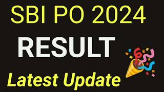 About SBI Po final result 2024 [upl. by Kamillah]