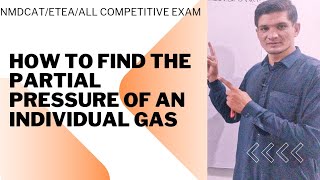 134 How to find the partial pressure of an Individual gas in a mixture of gases Chemistry mcqs [upl. by Buckler311]