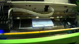 How the A3 LED UV Flatbed Printer work [upl. by Iline]