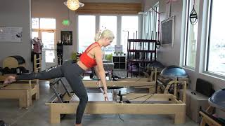 Advanced Reformer Pilates  Baton Bliss [upl. by Atiuqaj]